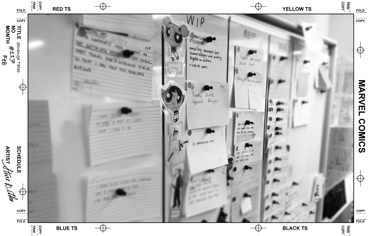 Close up image of an Energised Work Kanban board